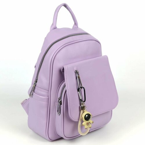 Рюкзак  Z166-2 Фиолетовый, фактура гладкая, фиолетовый