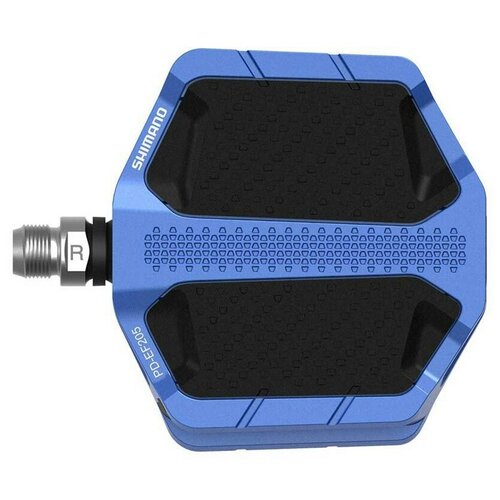 Педали Shimano PD-EF205 Urban Flat Pedals Blue