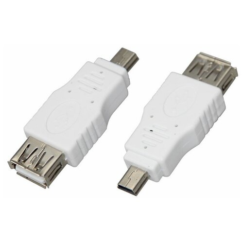 Переходник гнездо USB-A (Female)-штекер miniusb (Male) Rexant, 50шт, REXANT, 18-1175 переходник 0 27м из miniusb гнездо на usb tupe c штекер угловой