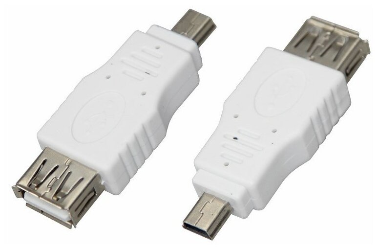 Переходник гнездо USB-A (Female)-штекер miniusb (Male) Rexant 50шт REXANT 18-1175