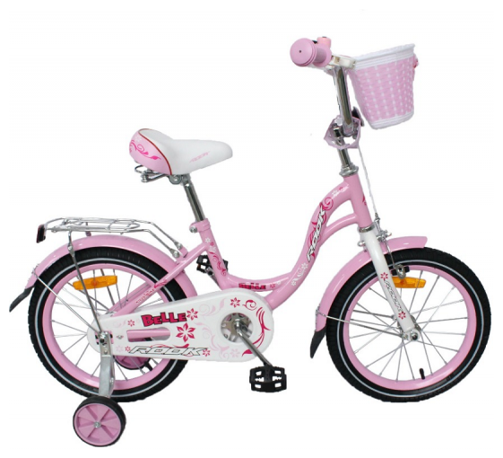 Велосипед 16" Rook Belle розовый