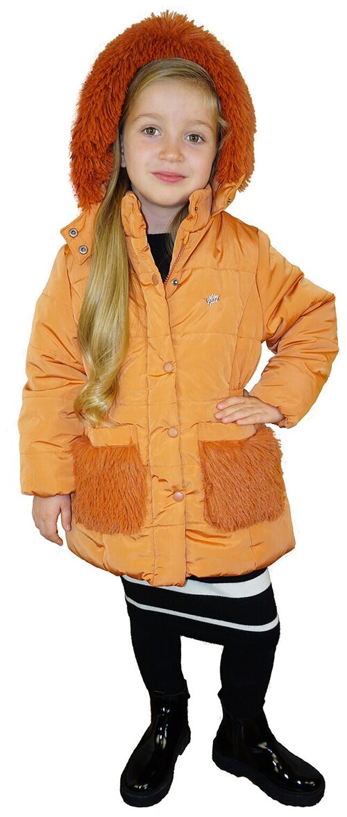 Куртка MIDIMOD GOLD, размер 140-146 см, оранжевый