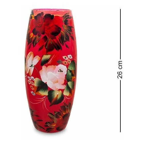 Ваза стеклянная Жостово h-260 VZ-592 113-20641