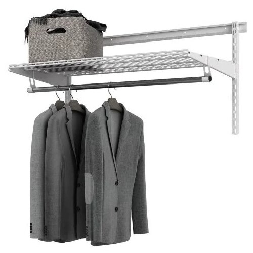 Гардеробная система Титан GS GS-6040.1 / GS-6030.1, 1 полка, ШxГxВ: 70х45х52 см, белый