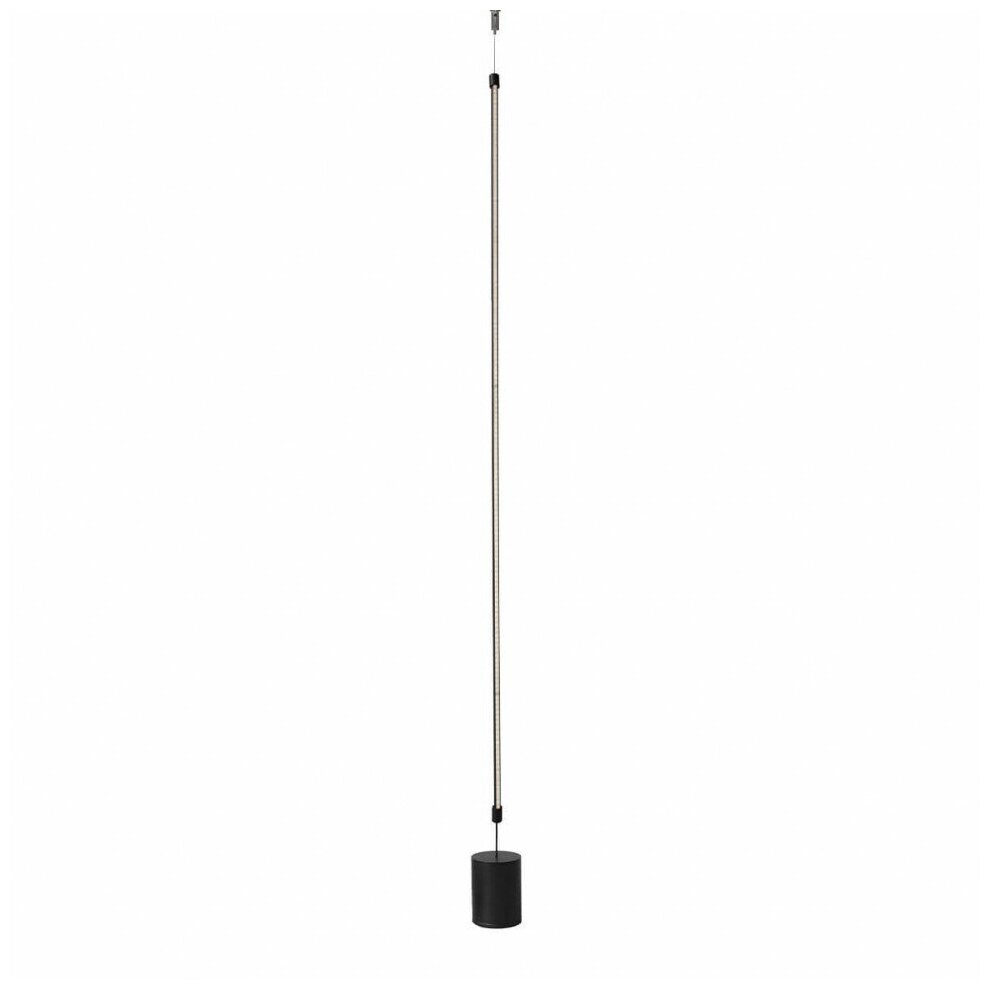 Светильник подвесной Loft It Slim 3604-BL, LED, 12Вт, кол-во ламп:1шт., Черный - фотография № 1