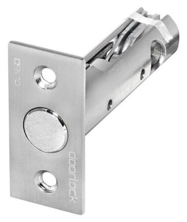 Задвижка дверная DOORLOCK 160/8 матовый никель