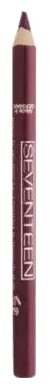 SEVENTEEN Super Smooth W/P Lip Liner Карандаш для губ водостойкий с витамином Е 15 Кроваво красный 1,2 г