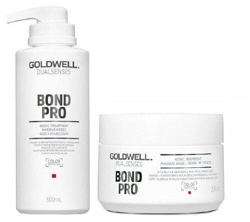 Уход за 60 секунд для ломких волос - Goldwell Dualsenses Bond Pro 60Sec Treatment 500 ml