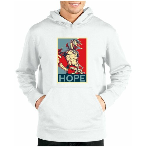 Худи , размер 54, белый