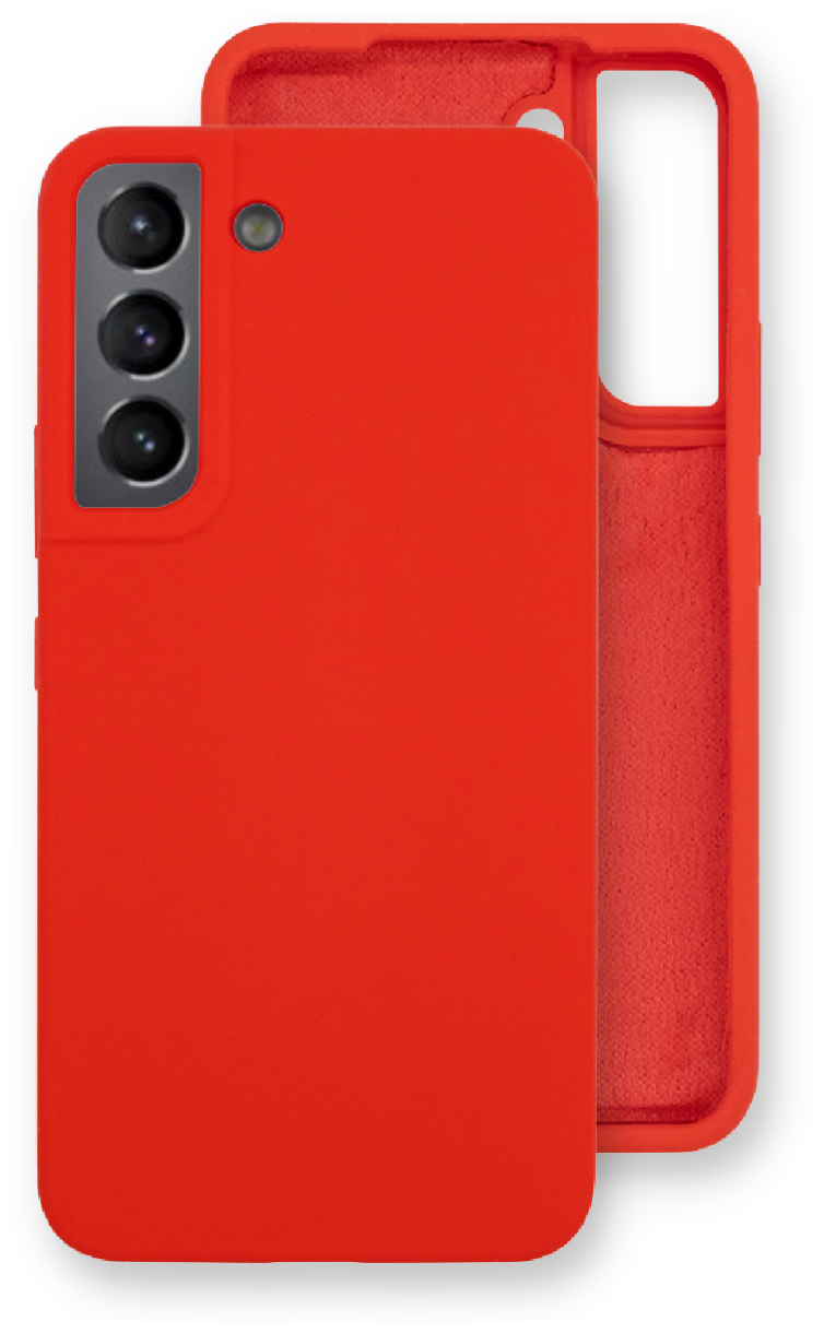 Чехол Silicone Cover для Samsung Galaxy S22 / Накладка / Бампер на Самсунг С22 /№44