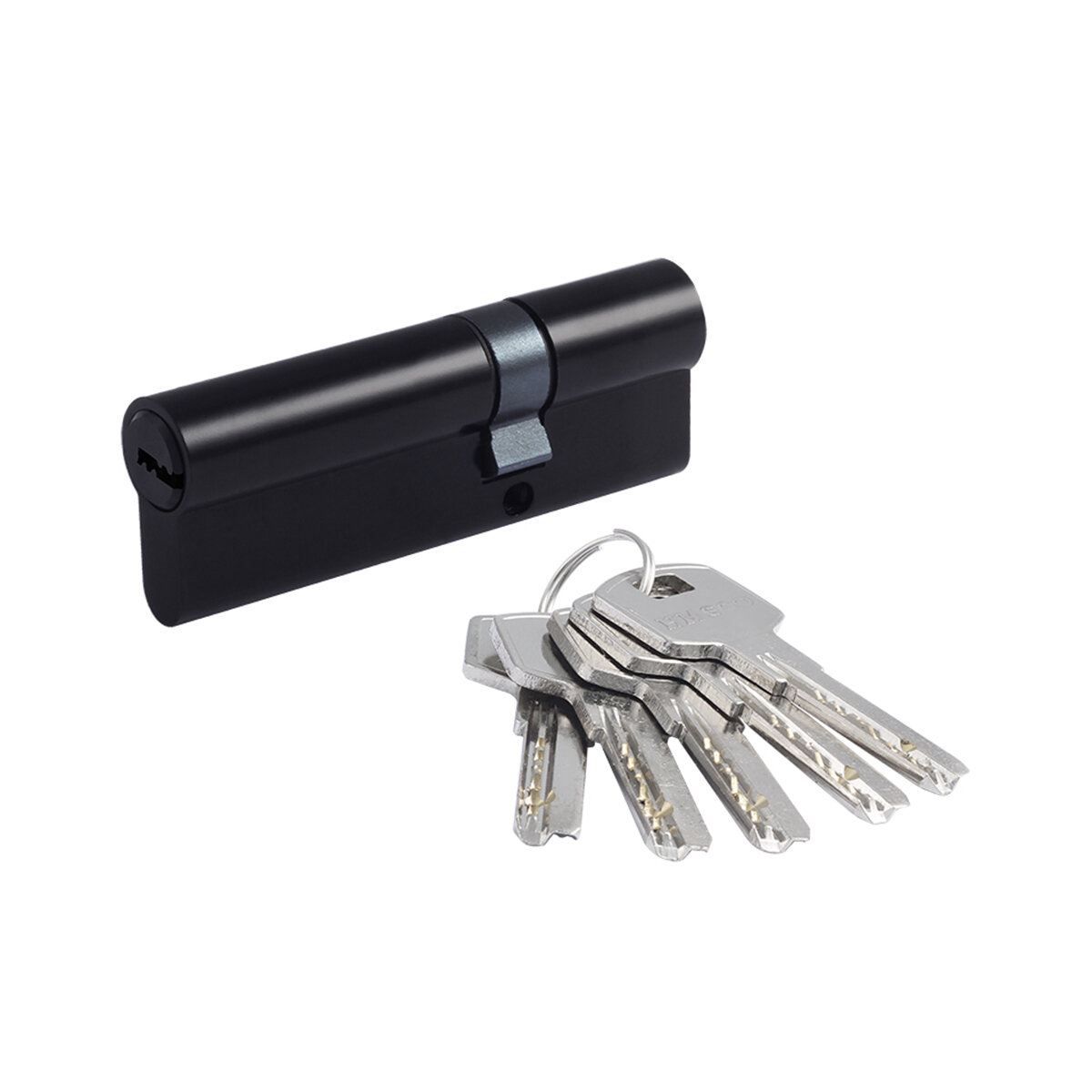 Цилиндровый механизм Нора-М STD AL ЛП-90 (55-35) ключ/ключ черный