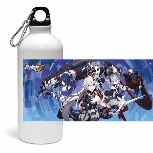 фото Спортивная бутылка по игре honkai impact 3rd , хонкай импакт № 9 bugrikshop