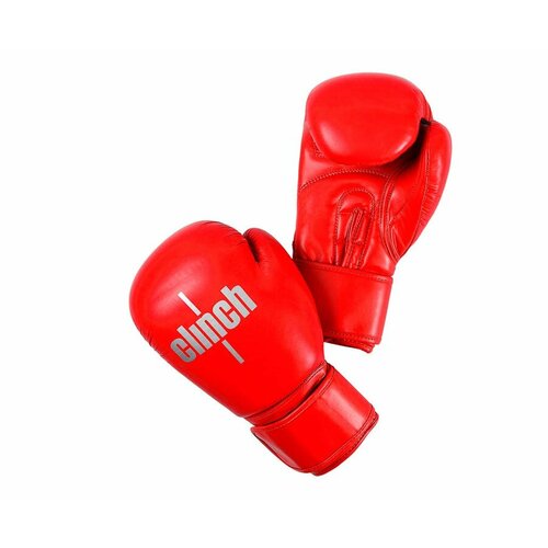 C155 Перчатки боксерские Clinch Olimp Plus красные - Clinch - Красный - 16 oz