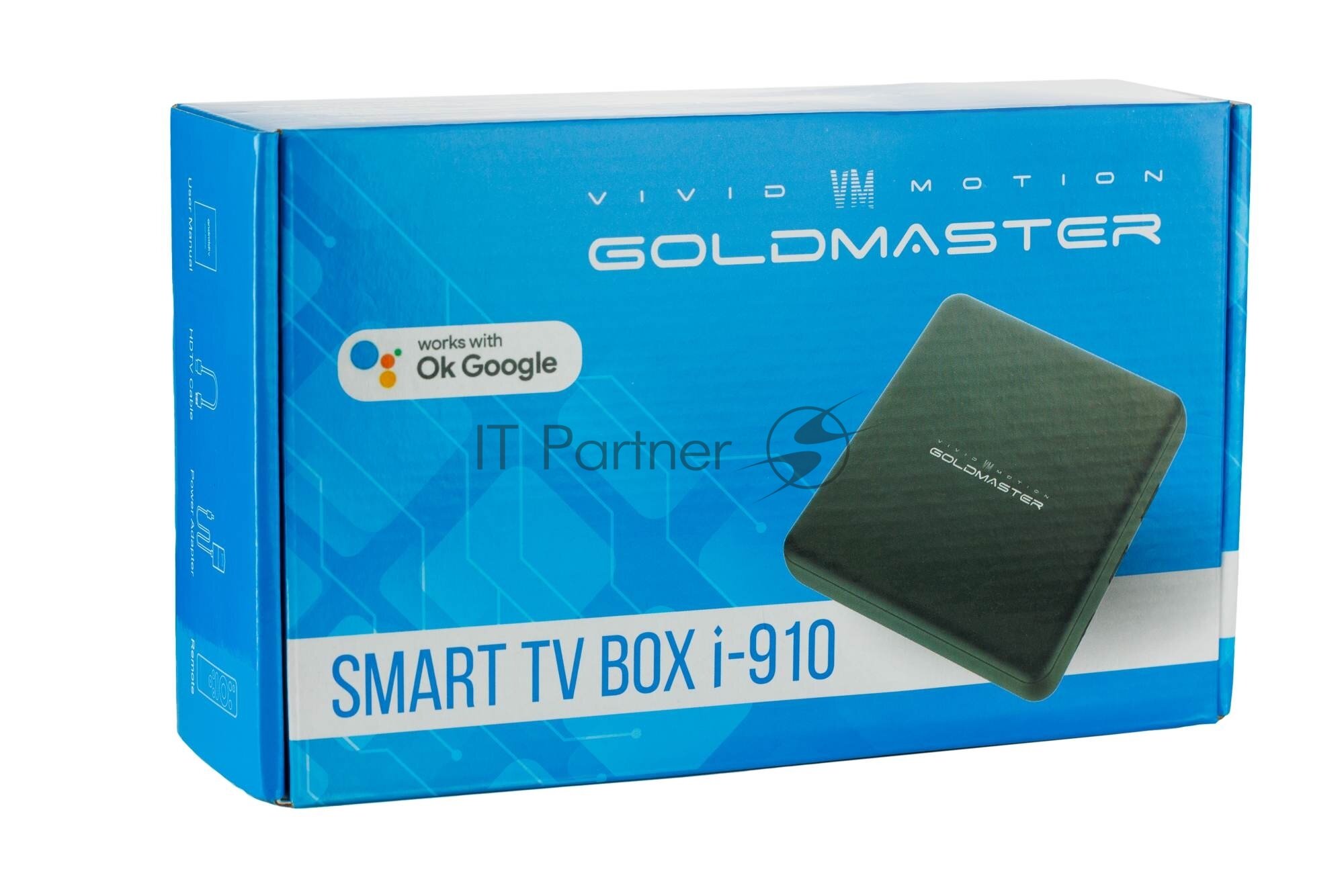 NEW, ТВ Android приставка GoldMaster i-910, 2/16Gb, Smart TV, Android TV 10, черный, Wi-Fi 5 (2,4/5Ггц), Bluetooth 5.2, технологии защиты DRM. — фото 18