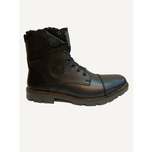 фото Ботинки берцы rieker, размер 47, черный