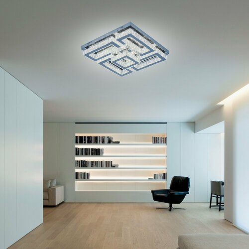 Люстра хрустальная потолочная 62