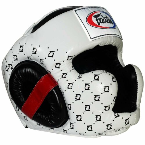 Боксерский шлем Fairtex Super Sparring HG10 White (M)