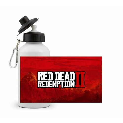 Бутылка спортивная RED DEAD REDEMPTION 2, РЕД деад редемптион 2 №9 футболка red dead redemption 2 ред деад редемптион 2 9 a3