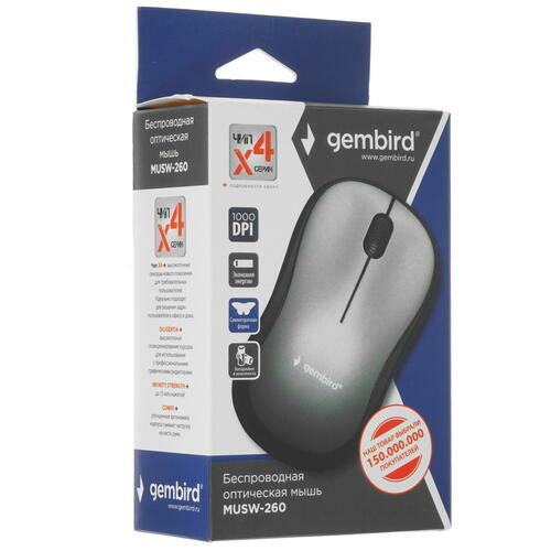 Мышь Wireless Gembird - фото №12