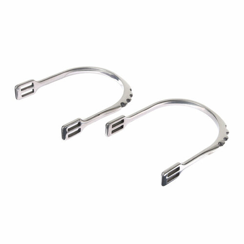 Шпоры с усилителем шенкеля хром набор 2 шт 1853₽