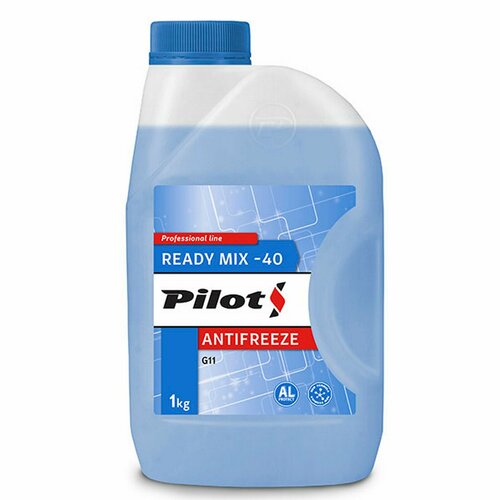 Антифриз PILOTS G11 -40 С синий 1 кг 373₽