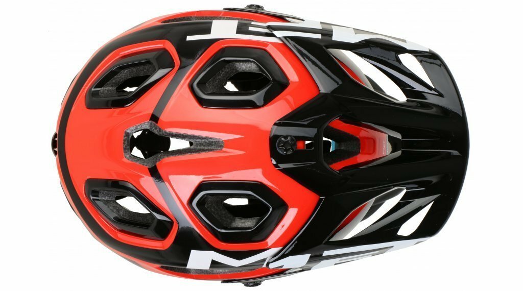 Велошлем Met Parachute (Black/Red, M, 2023 (3HELM98M0NR))