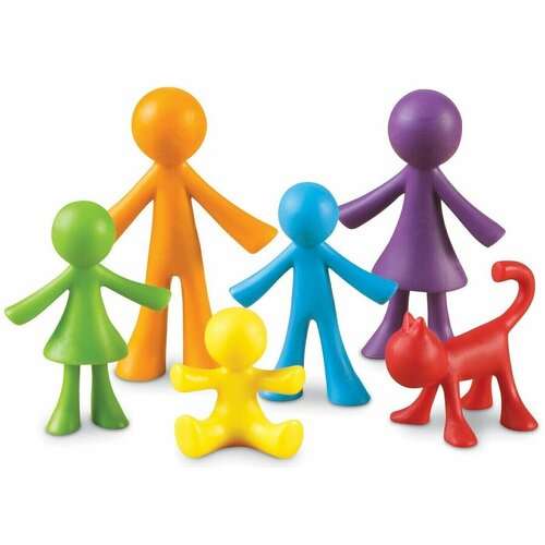 Развивающие фигурки Learning Resources Моя семья игровой набор из 6 фигурок счетный материал 479₽