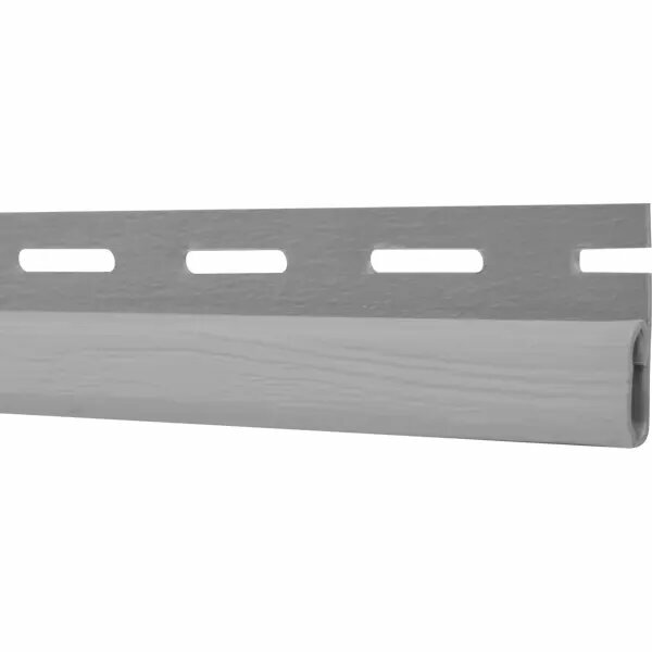 фото Планка финишная для фасадных панелей Artens цвет серый