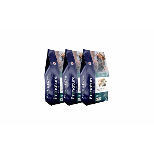 Pronature Holistic Pacific корм для стерилизованных кошек, океаническая белая рыба с рисом 2 кг х 3 шт.