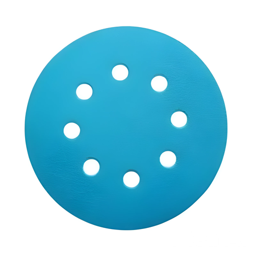 Круг шлифовальный на липучке (BLUE SA331), 125 мм, (8 отверстий), Р 60, 10 шт.