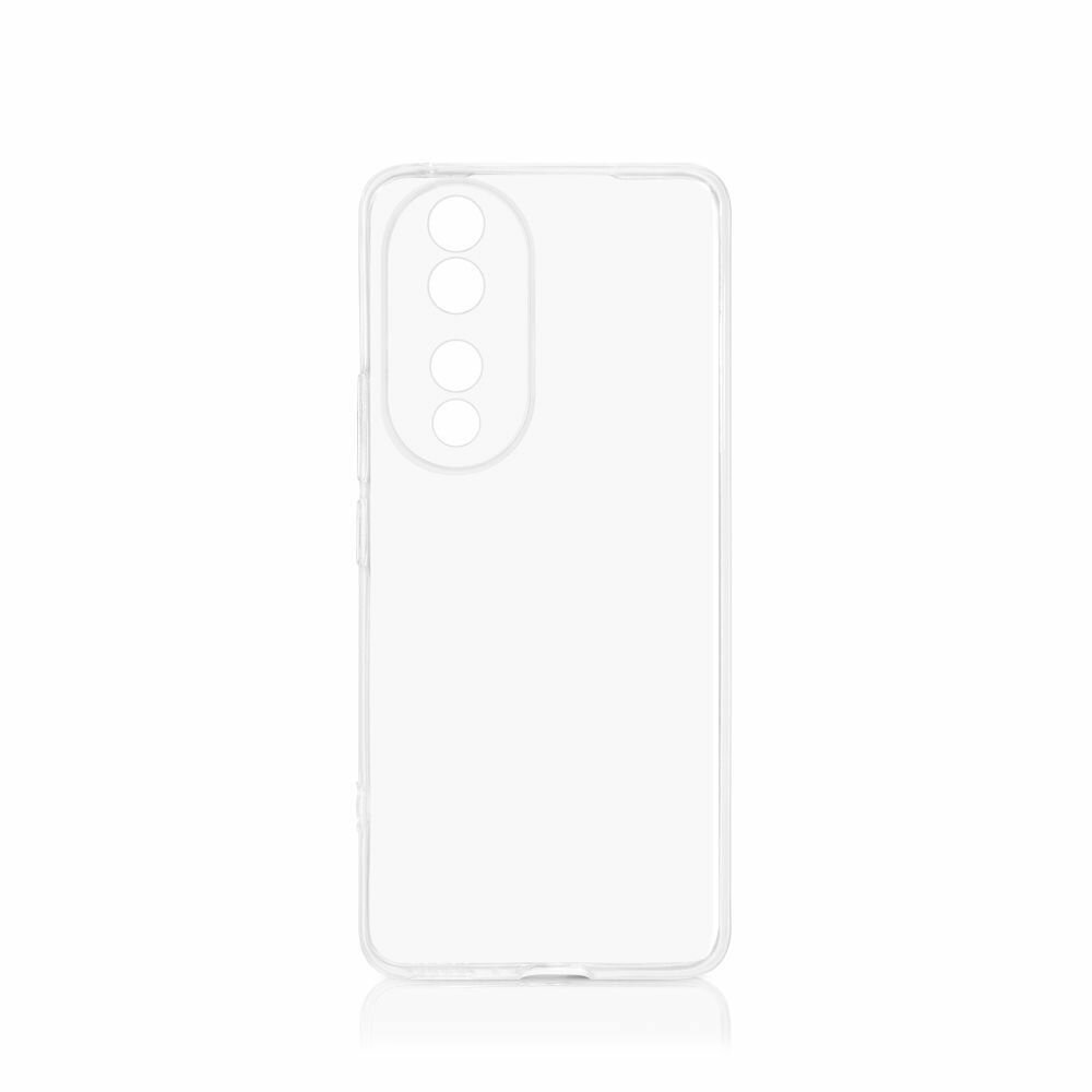 Силиконовый супертонкий чехол для Honor 90/Хонор 90 DF hwCase-150 прозрачный, бампер, противоударный, защитный — фото 1