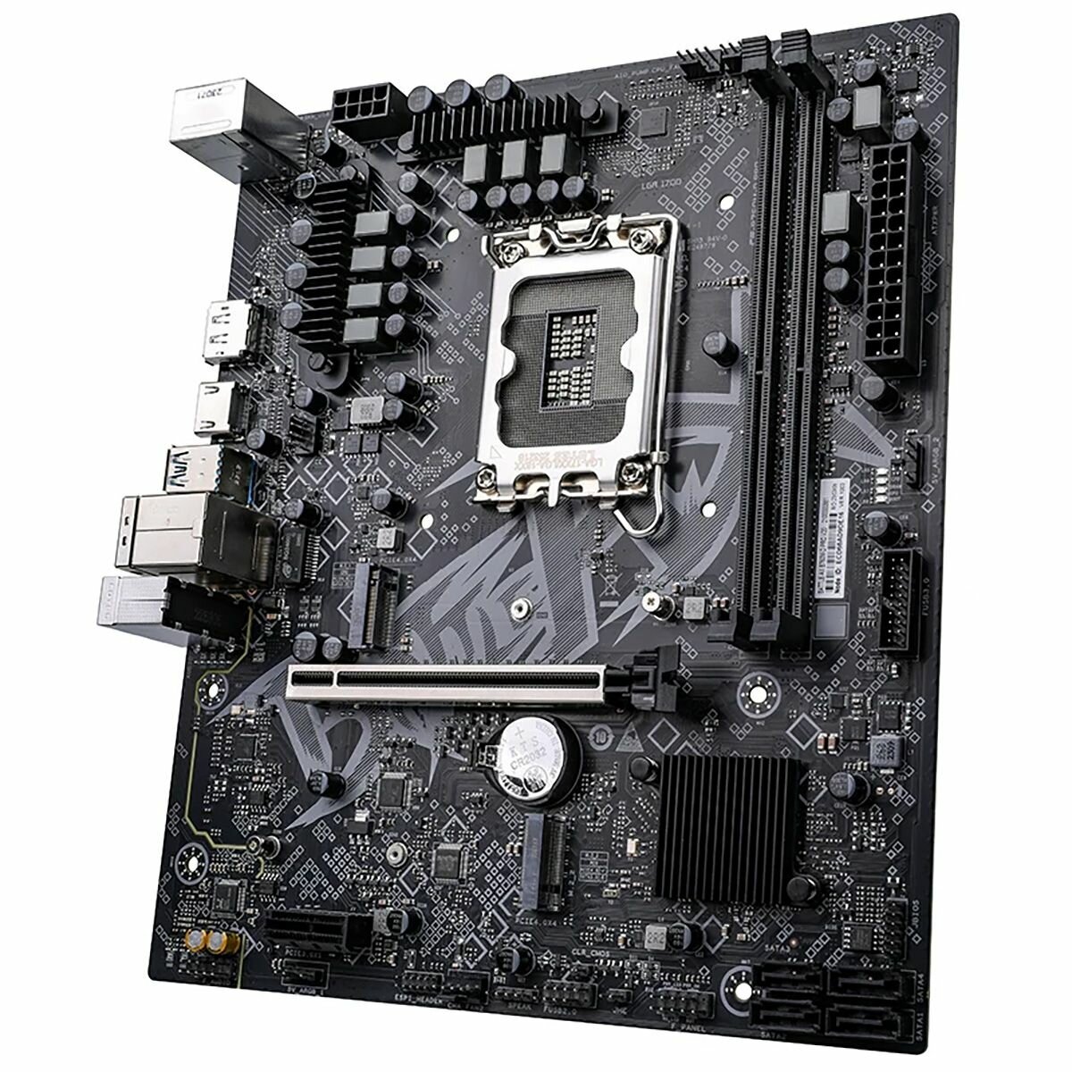 Материнская плата Colorful BATTLE-AX B760M-D PRO V20, LGA1700, Intel B760, Micro-ATX, RTL (BATTLE-AX B760M-D PRO V20) — фото 1
