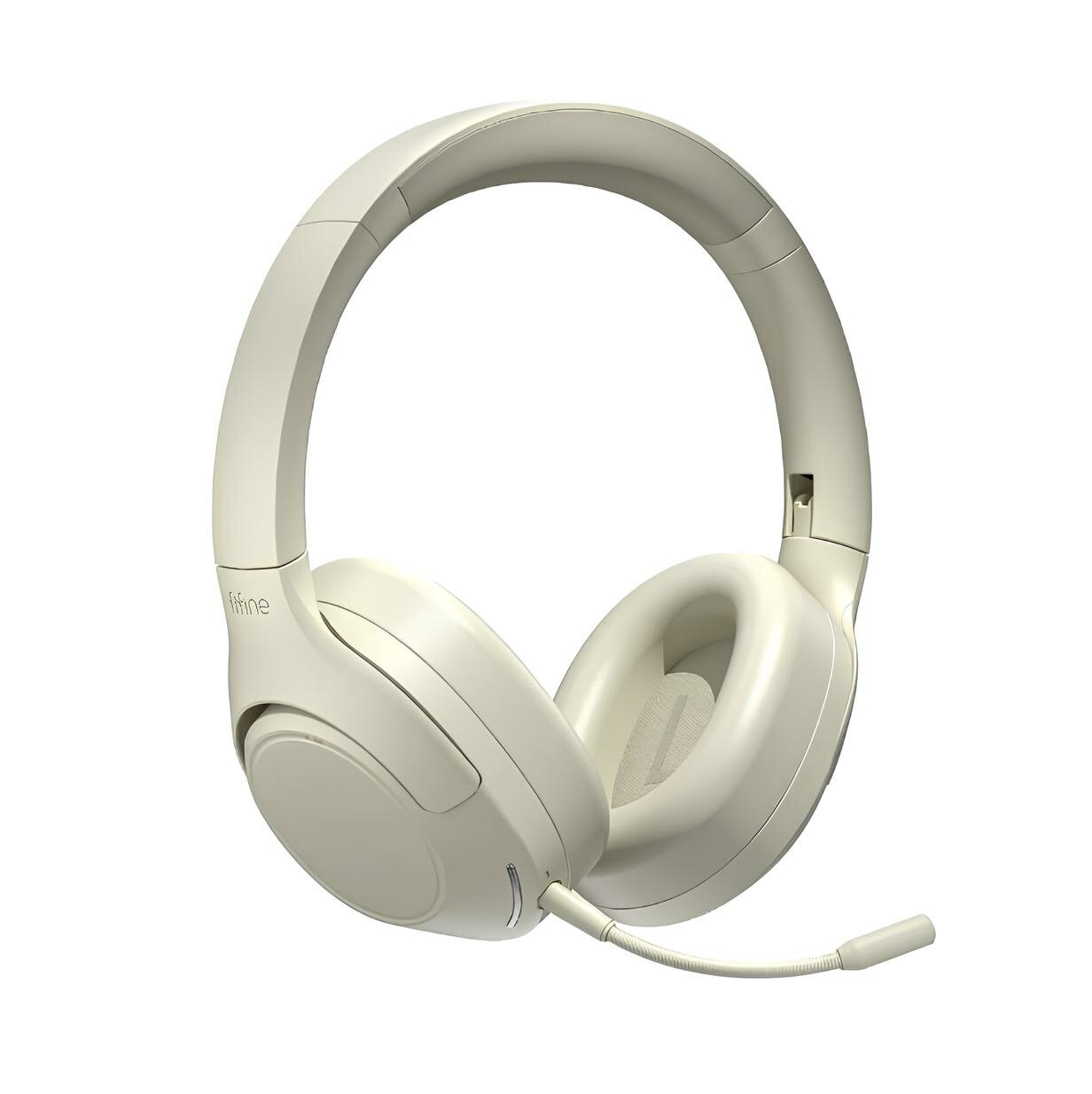 Беспроводные Bluetooth наушники с активным шумоподавлением Fifine X3 wireless (White) / съемный микрофон