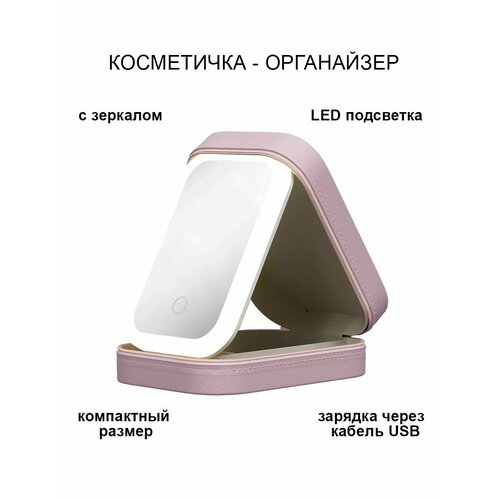 Косметичка DOMzone 115х6 розовый 1911₽