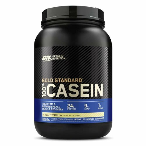 Протеин Optimum Nutrition 100% Casein Gold Standard, 850 гр, сливочная ваниль