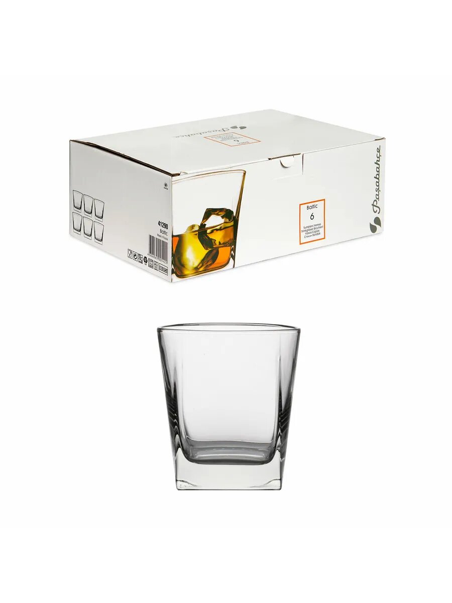 Стакан низкий, 310 мл, комплект 6 штук