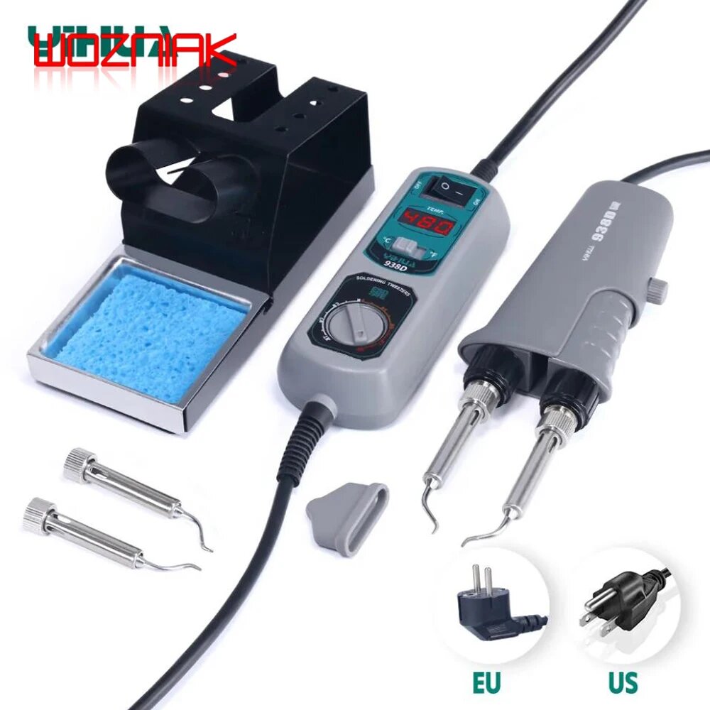 YIHUA 938D портативная паяльная станция eu