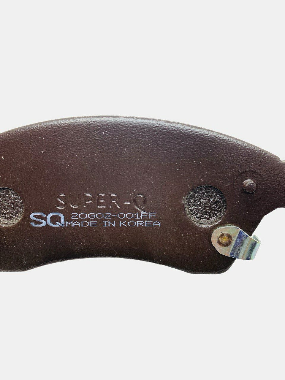 Тормозные колодки Super-Q 444, передние, для Chevrolet Lacetti, Lanos, Nexia, черные — фото 1