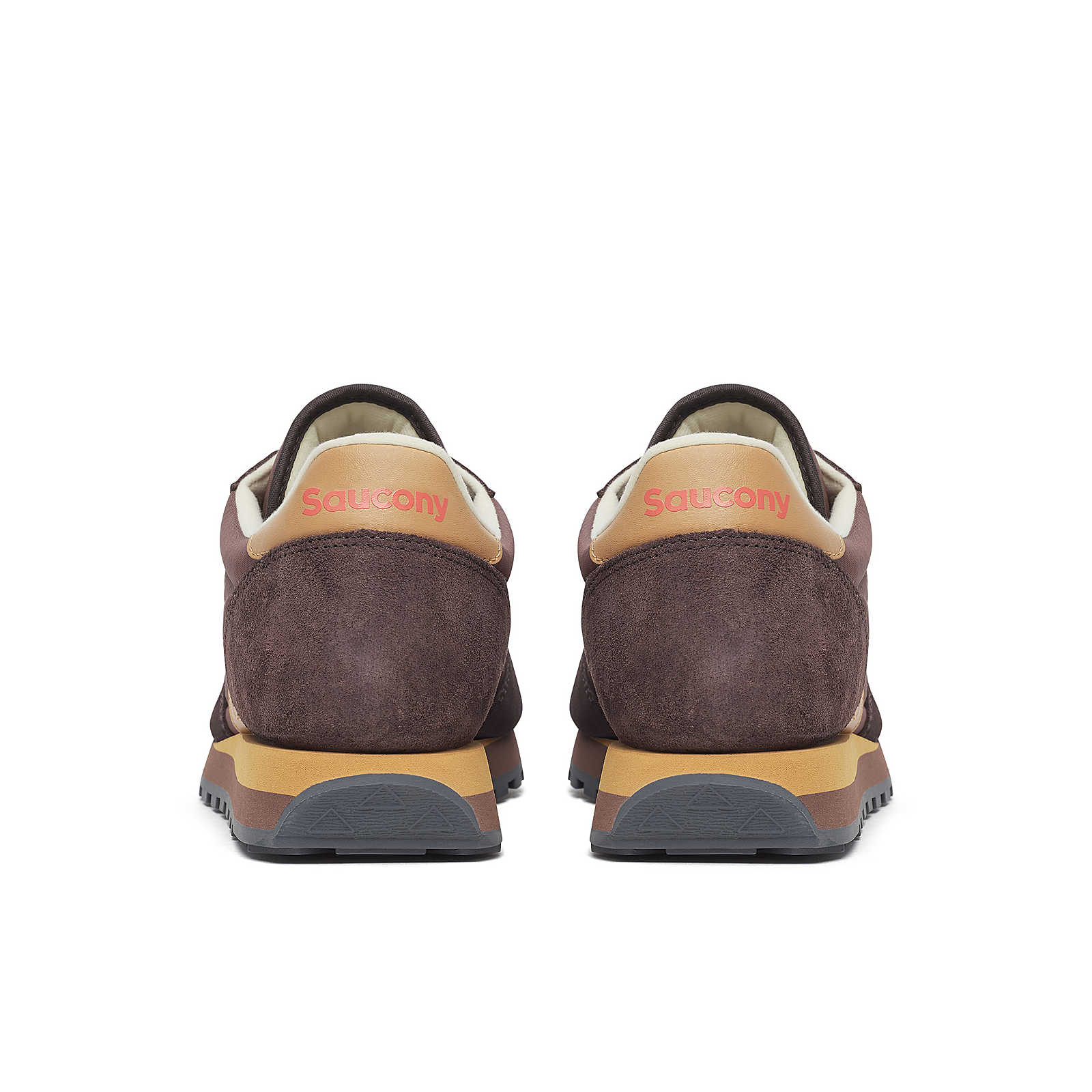 Кроссовки saucony Jazz Original, размер 10 US, коричневый/бордовый — фото 1