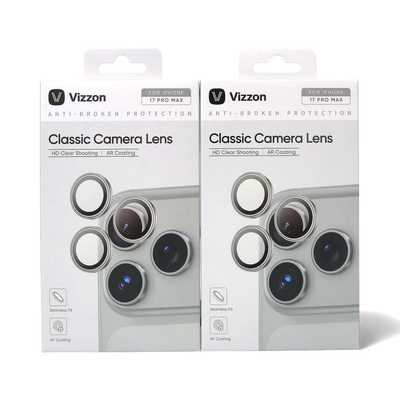 Защитное стекло для камеры Vizzon для iphone 17Pro/17ProMax Blue