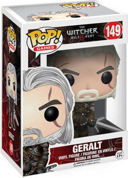 Фигурка Funko POP! Vinyl: Games: The Witcher: Geralt 12134