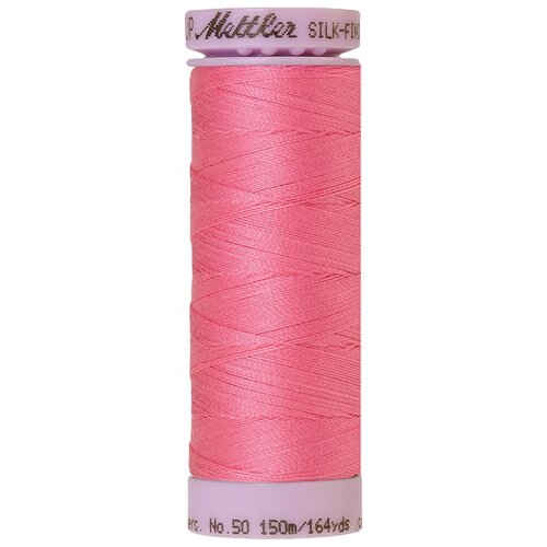 Нить для машинного квилтинга SILK-FINISH COTTON 50, 150 м 100% хлопок 0067 Roseate ( 9105-0067 ) roseate elegance