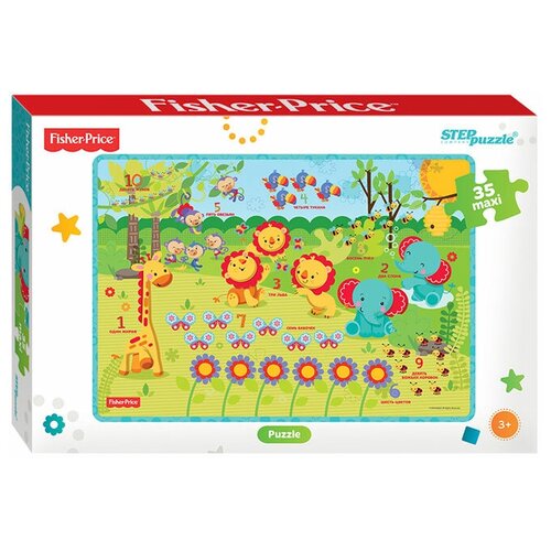 Пазл Step puzzle Fisher Price (91224), 35 дет. пазл step puzzle fisher price 91224 35 дет