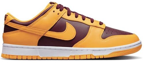 Кроссовки NIKE Dunk, размер 9 US, оранжевый