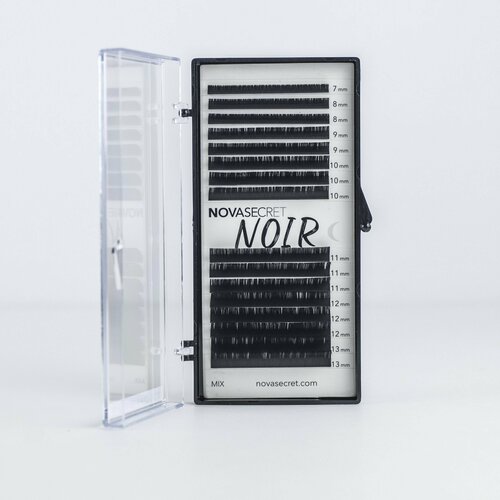 NOVASECRET Ресницы для наращивания Noir MIX LD/0.05/7-13 мм