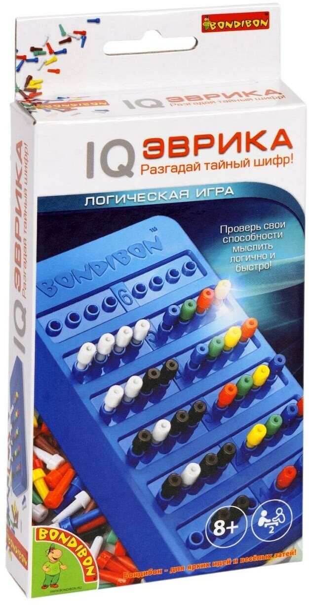 Логическая игра Bondibon IQ Эврика , арт. ВВ2606