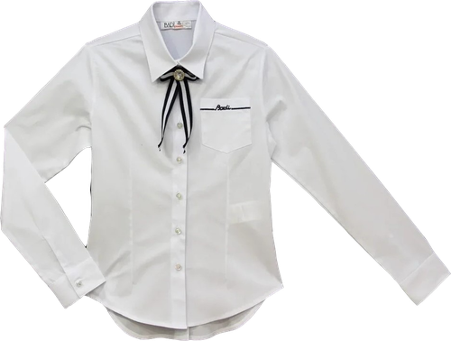Школьная блуза BADI JUNIOR, размер 128, белый