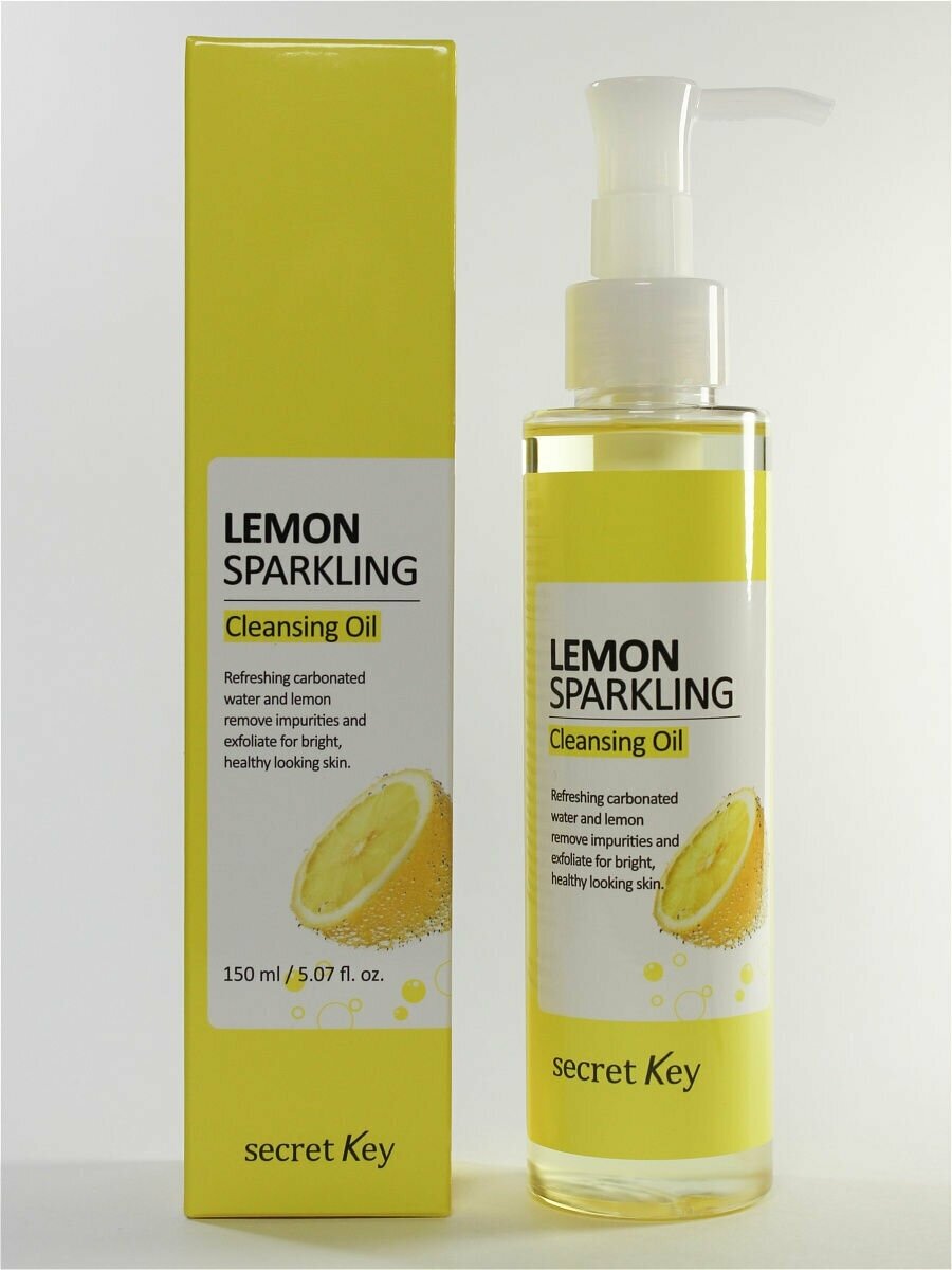 Secret key Масло гидрофильное с экстрактом лимона Lemon Sparkling Cleansing Oil, 150 мл (Secret key, ) - фото №14