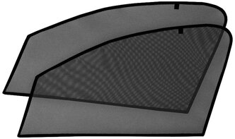 Шторки на стёкла Cobra- tuning для AUDI Q5 2012 каркасные, На магнитах, Передние, боковые