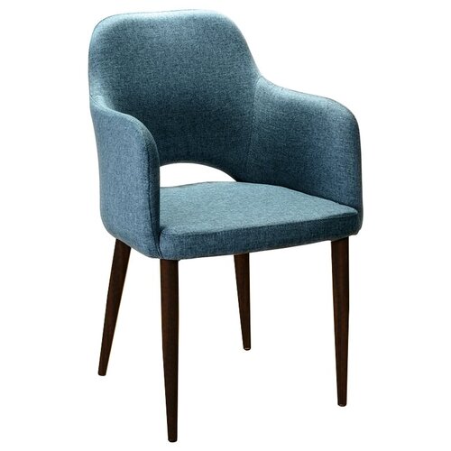 Кресло Ladge Сканди Блю/венге